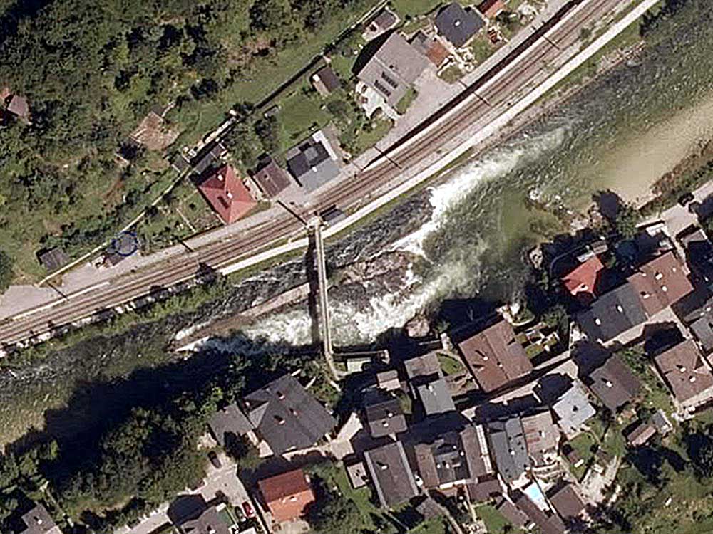 Landschaftsbild der Traun
